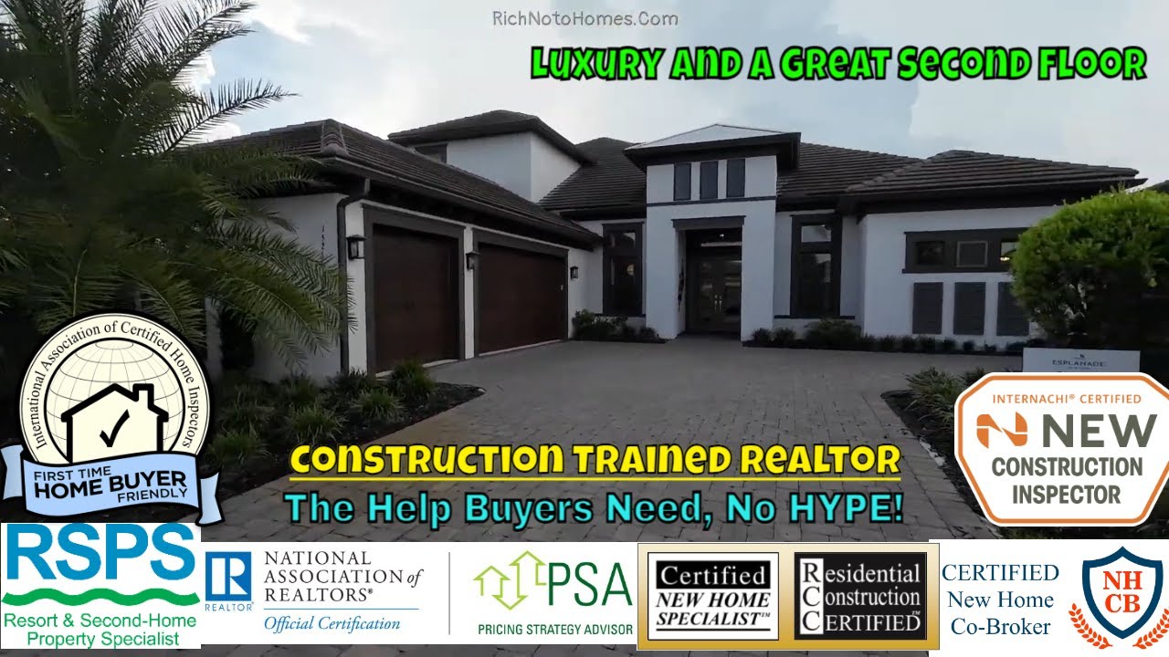 Taylor Morrison Esplanade by the Islands Naples Florida | Beacon Luxury House | Construction Realtor