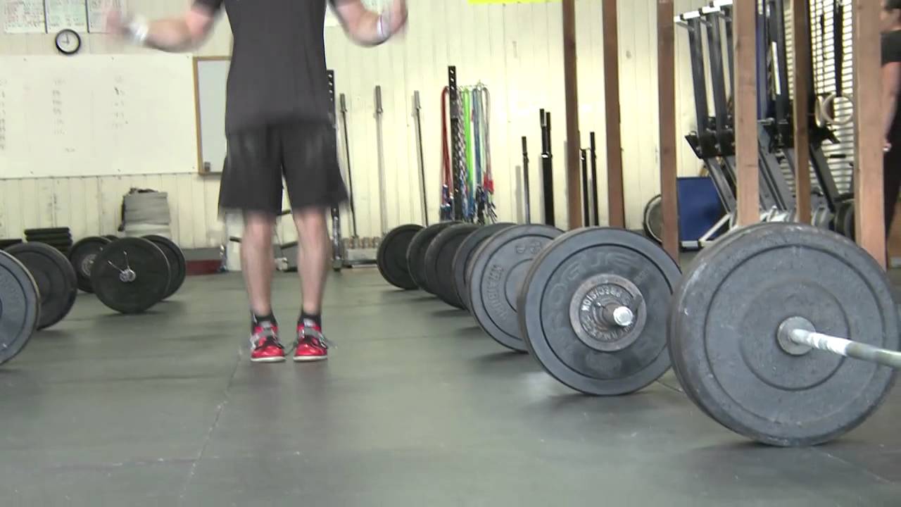 CrossFit - WOD 120507 Demo with CrossFit Santa Cruz