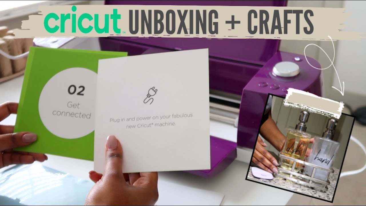 Cricut Explore Air 2 Unboxing 2022 + my first few crafts! ♡︎