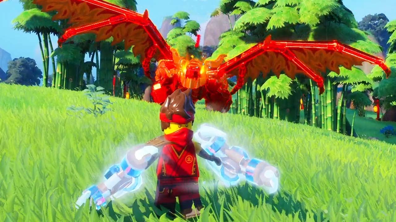 LEGO Fortnite Fire Dragon Boss Fight (Ninjago)