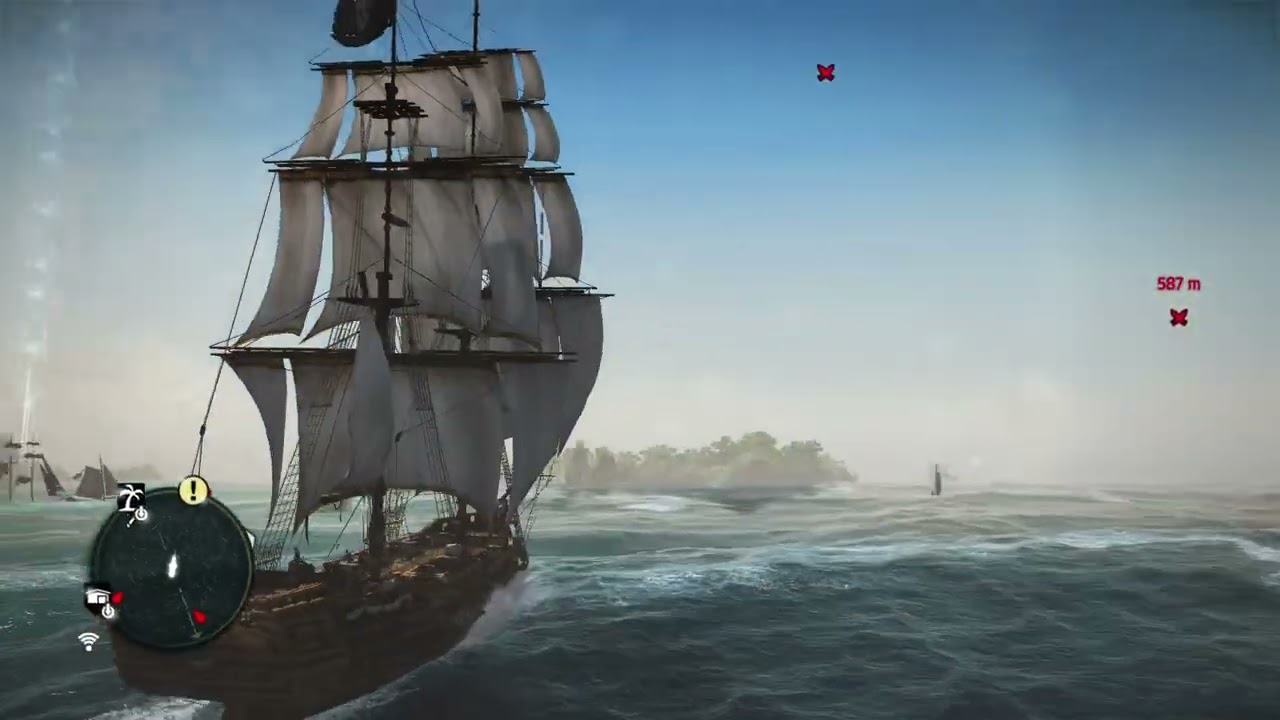 Assassin's Creed IV Black Flag the fall of Thatch.