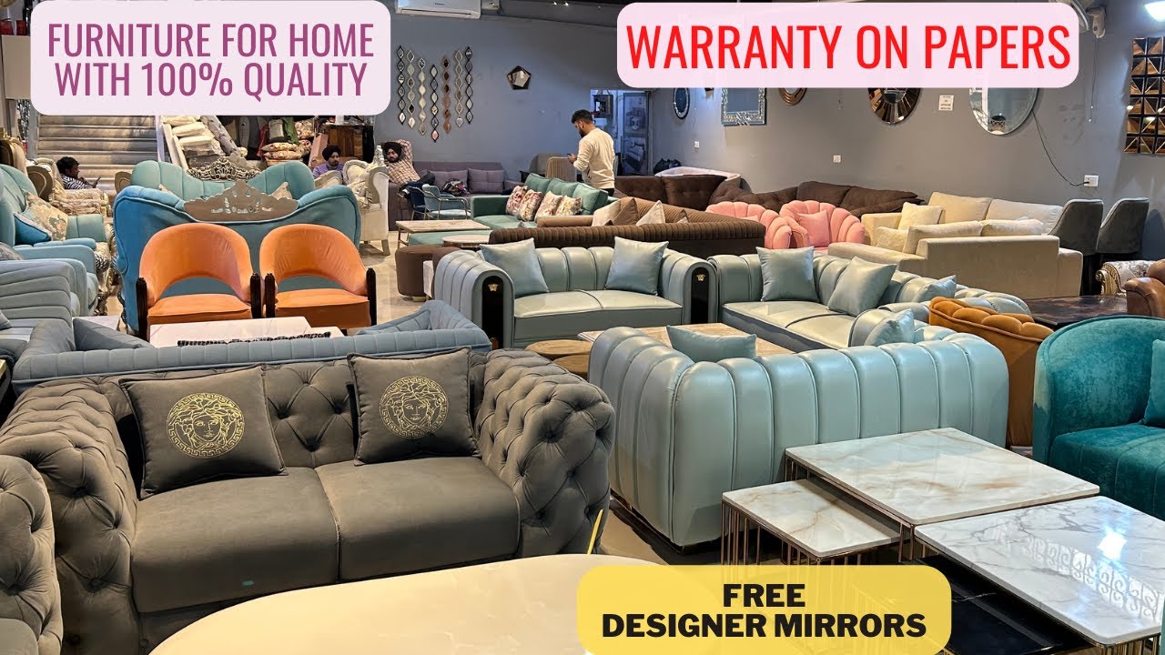 Sofa Bed Chairs Dining Table at Best Price in Kirti Nagar Furniture Market Delhi | Warranty Card