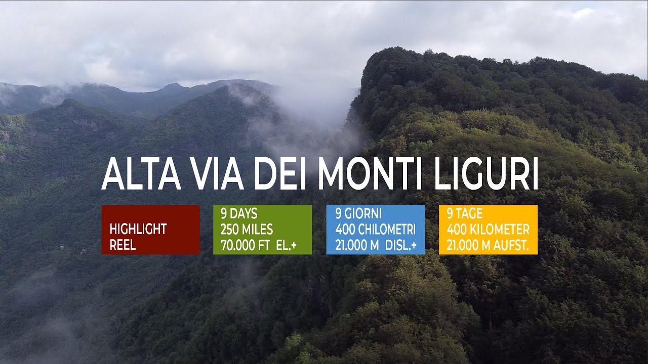 Alta Via dei Monti Liguri (AVML) 2020 - 