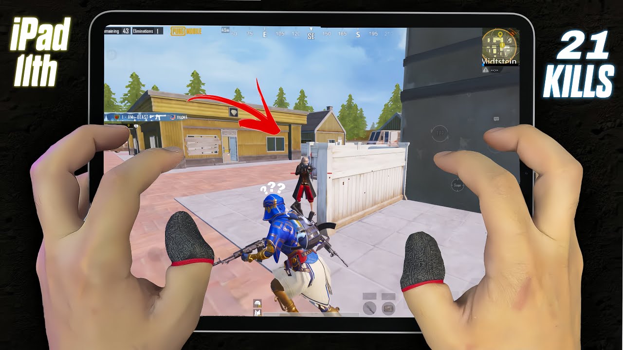 SECRET POWER 😱 iPad 11th Gen PUBG Test | HDR + 60FPS Smooth Gameplay 🚀 LIVIK GAMEPLAY 