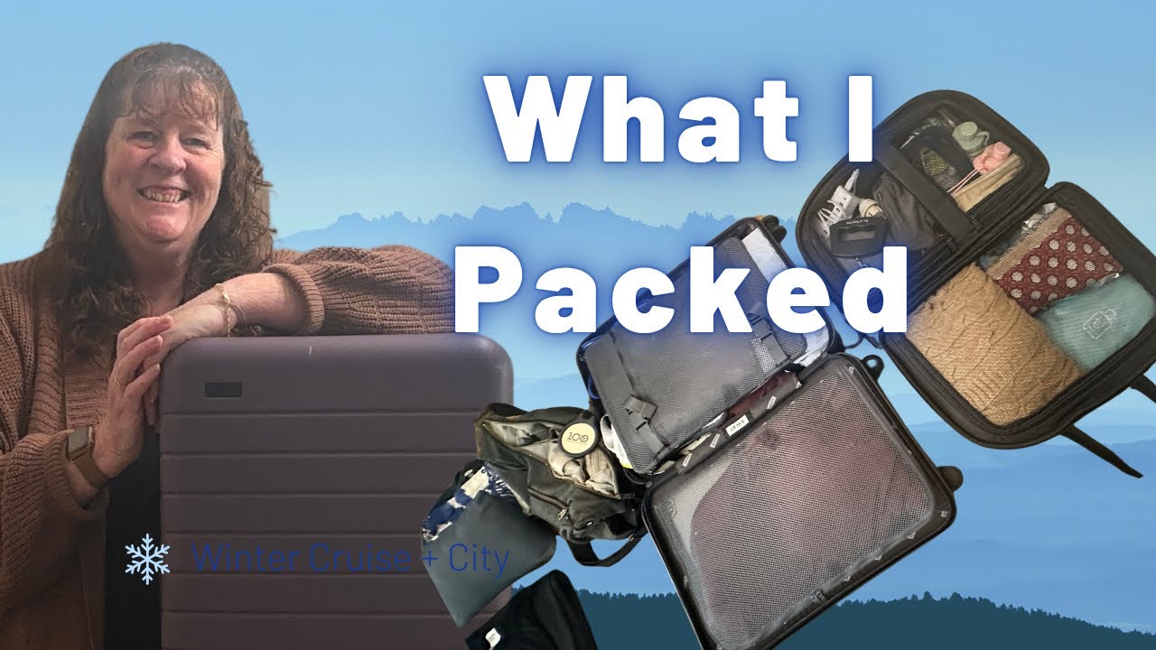 What I Packed for a Winter Mediterranean Cruise & City Adventure