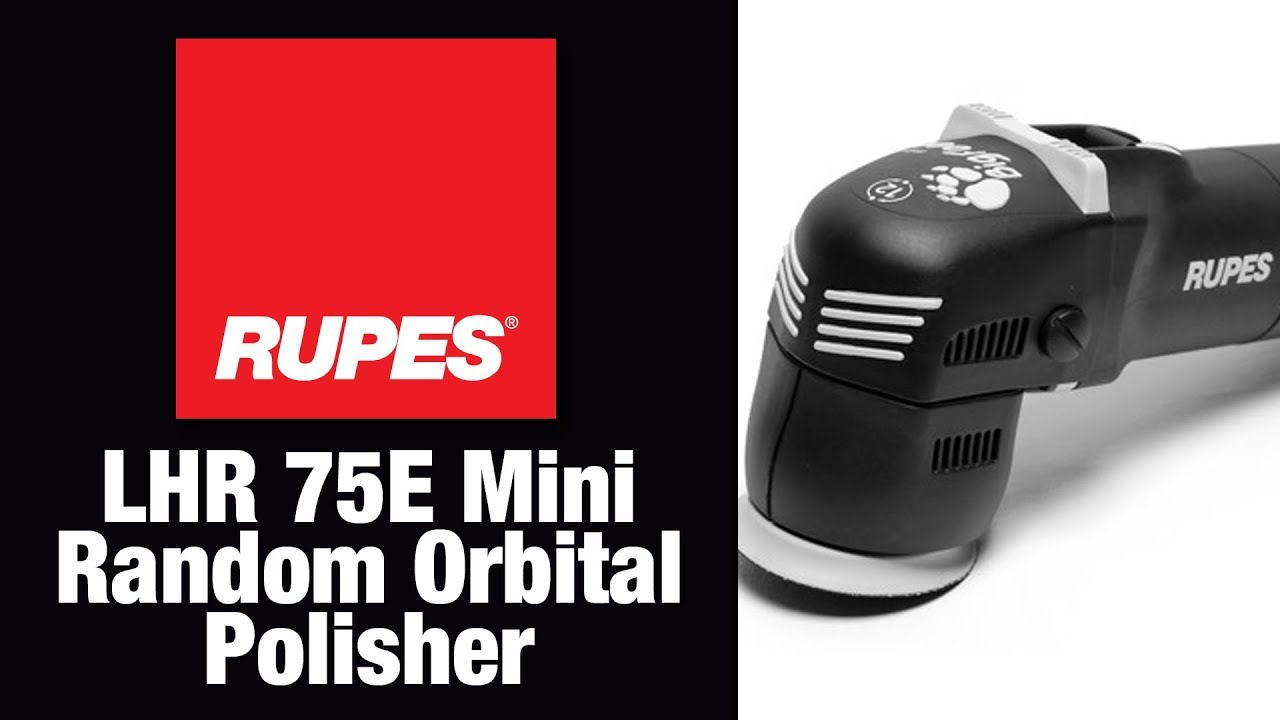 Rupes LHR 75E Mini Random Orbital Polisher