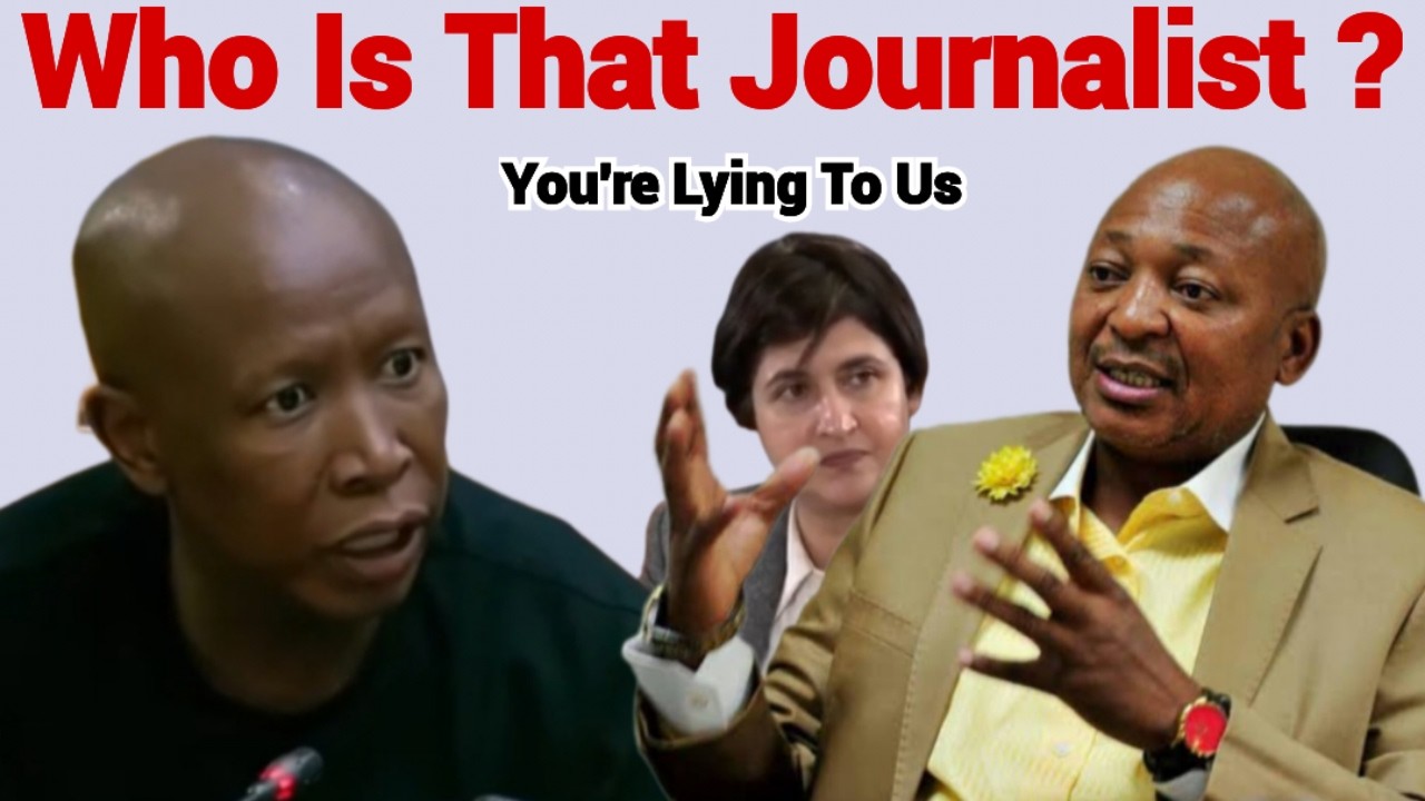 Julius Malema In Controversy With Kenny Kunene - Who is That Journalist? A Well known Business Man.