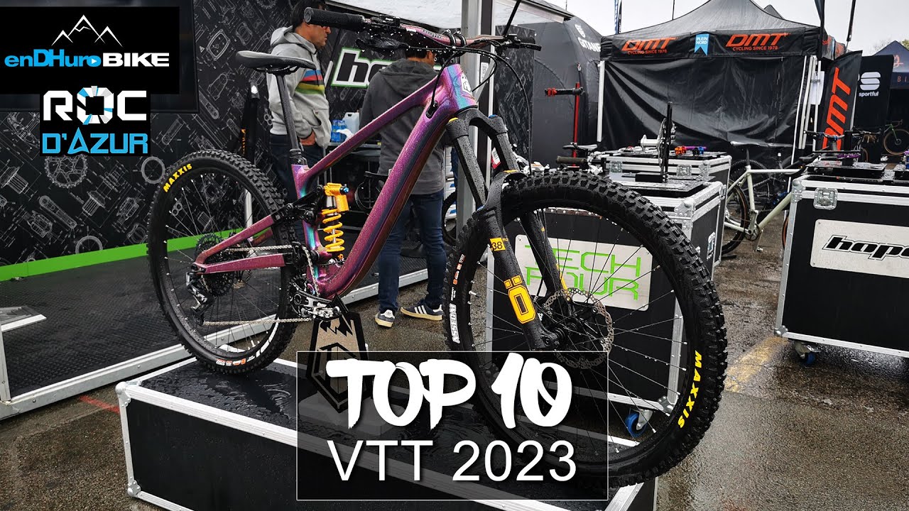 Les 10 VTT les plus incroyables aperçus sur le Roc d'Azur 2022