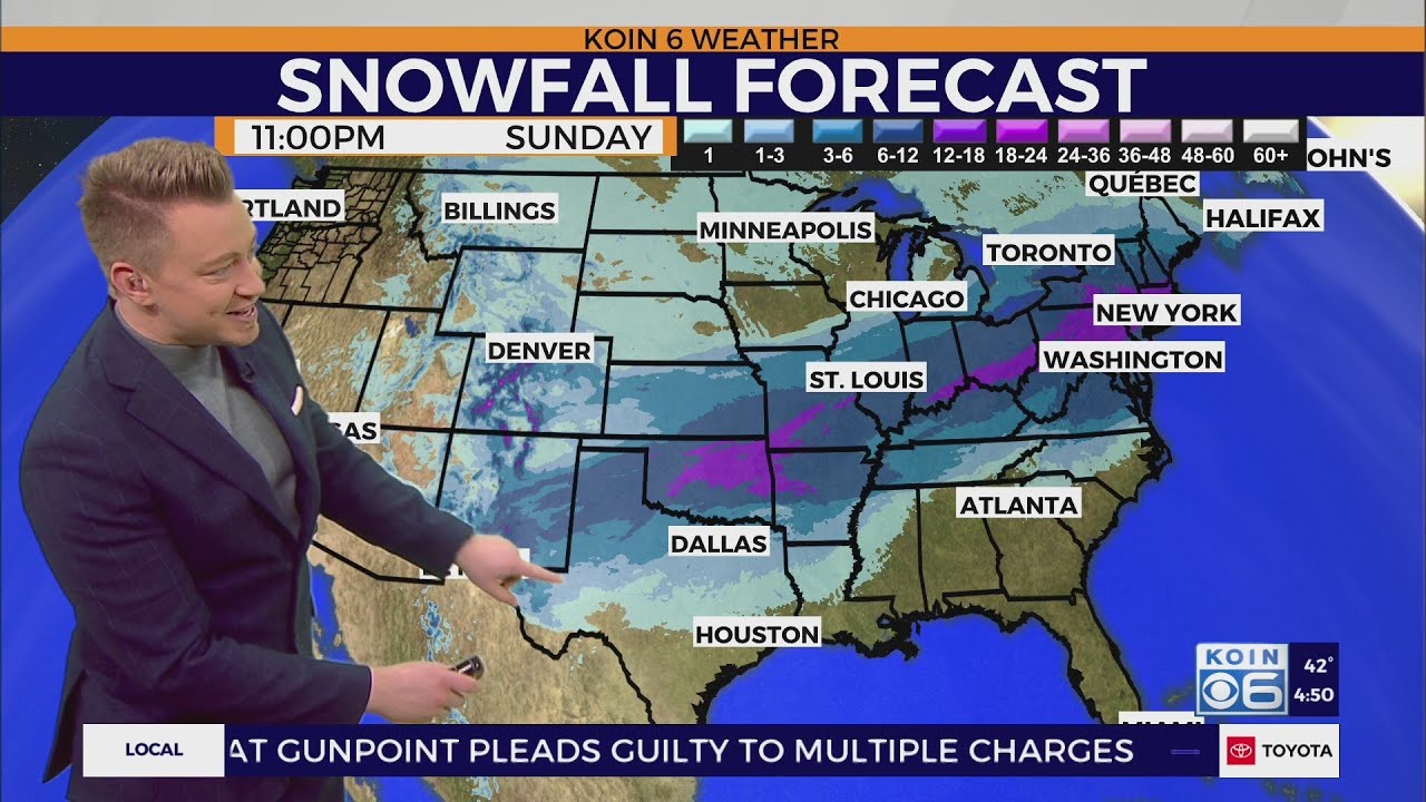 Winter weather takes a bite out of the country
