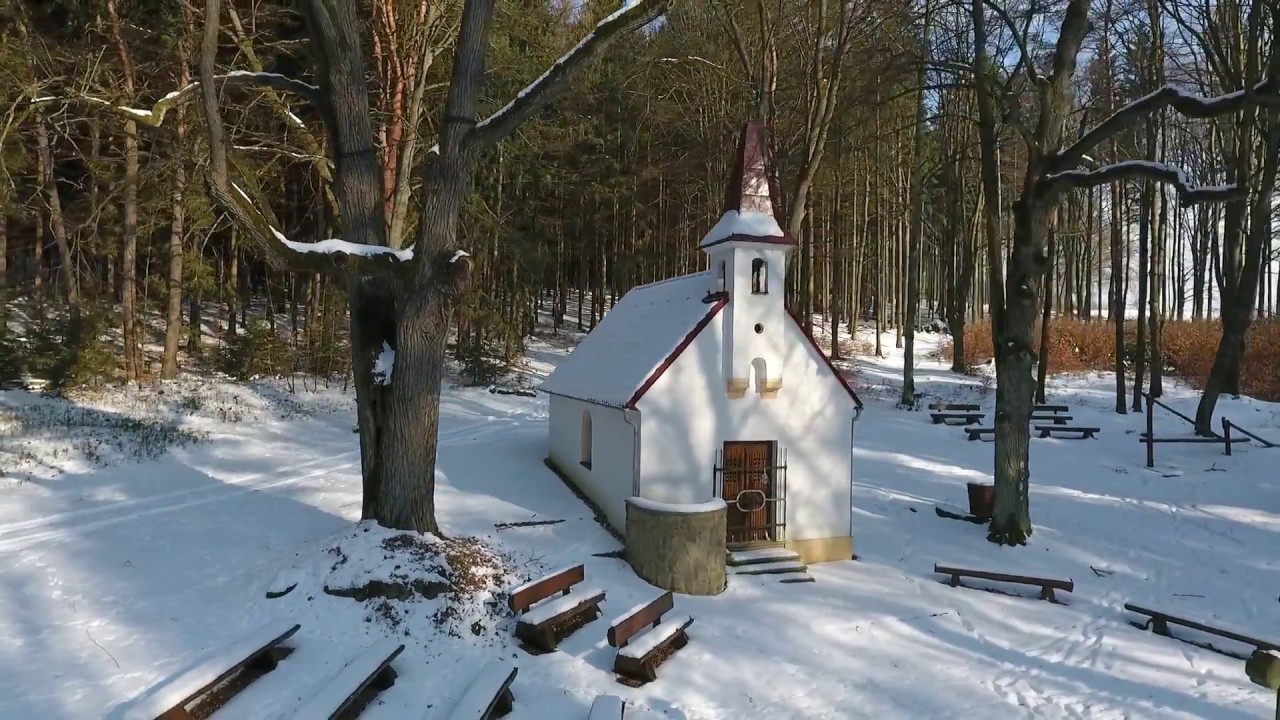 Poutní místo Křižná studánka. DJI Phantom 4
