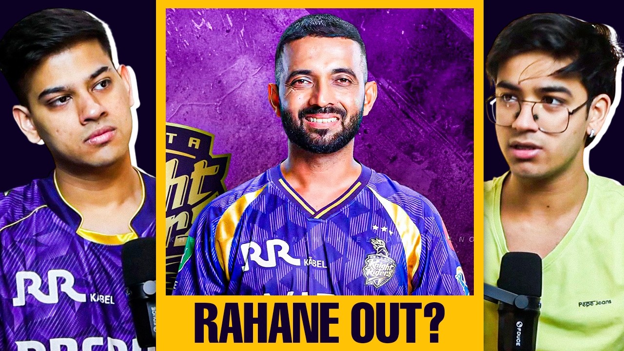 KKR BIGGEST PROBLEM EXPOSED💜💀 Rahane Era Must End?