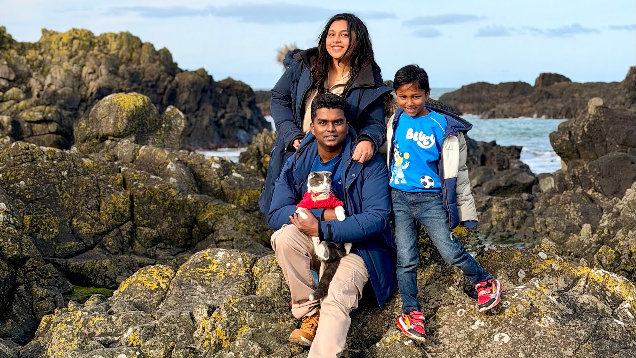 Chasing natural beauty across Ireland #northernireland #bucketlist #bestplaceinireland #mallufamily 