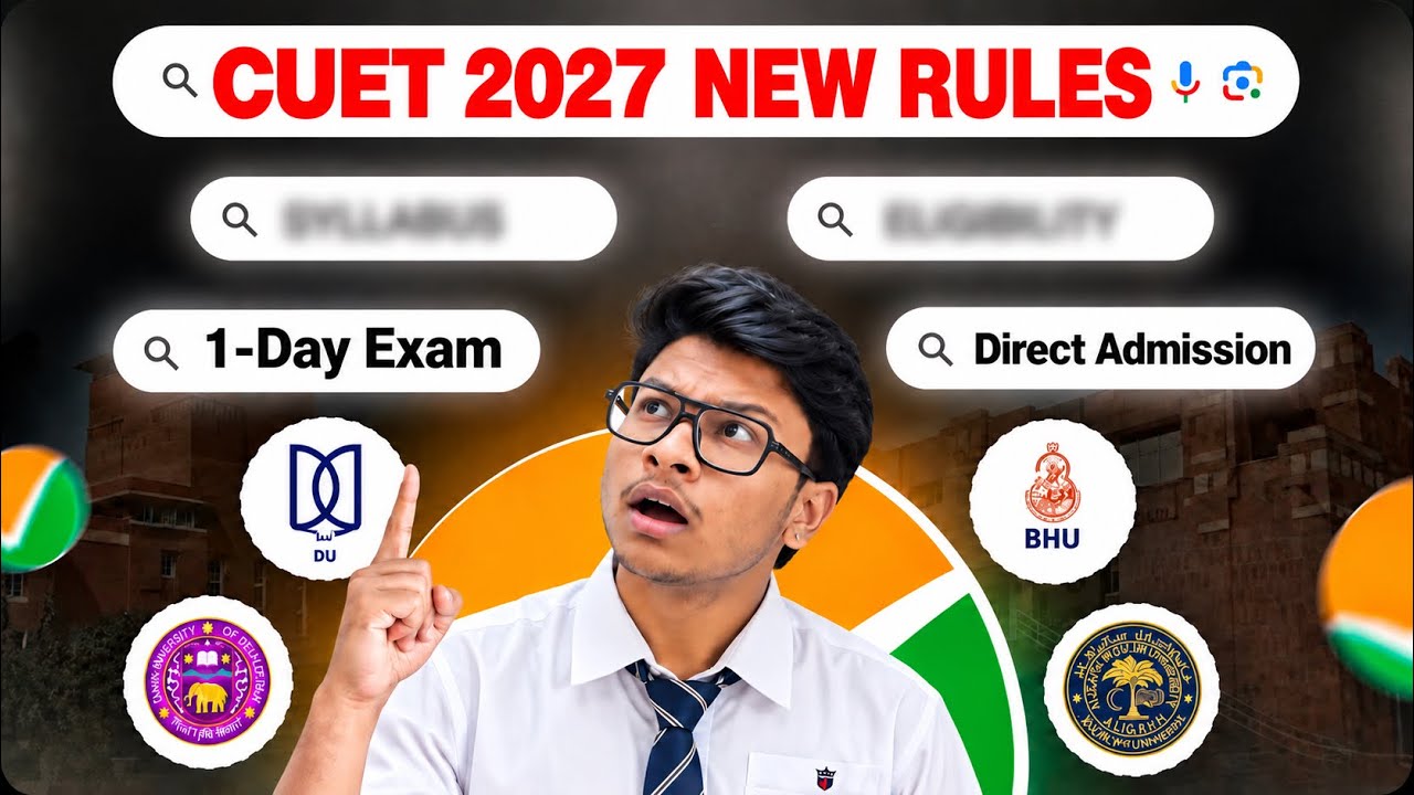 CUET 2027! It&rsquo;s done BRO! 4 BIG RULES😭