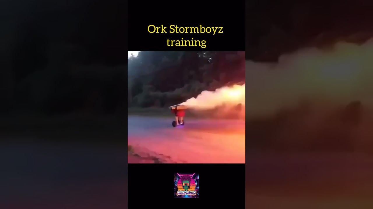 Ork Storm boy Training!