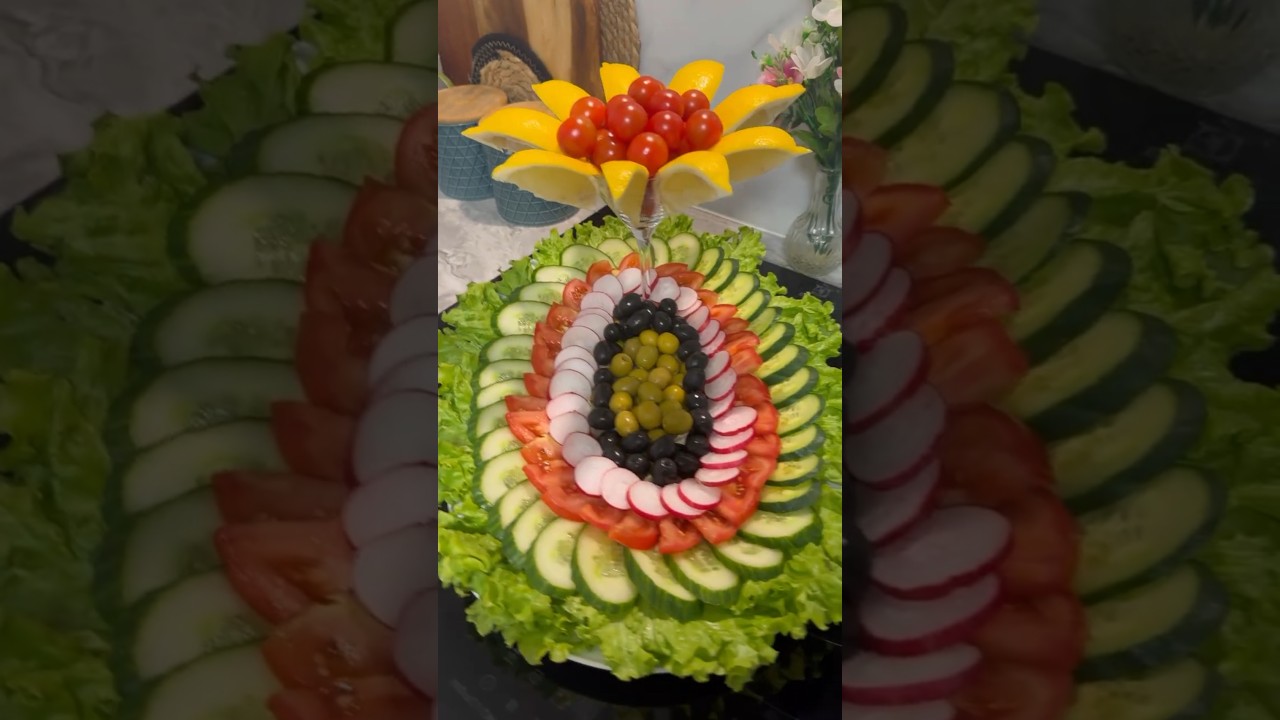 Salada f&aacute;cil e linda pra sua ceia de Natal #ceiadenatal #natal #saladas #receitasnatalinas