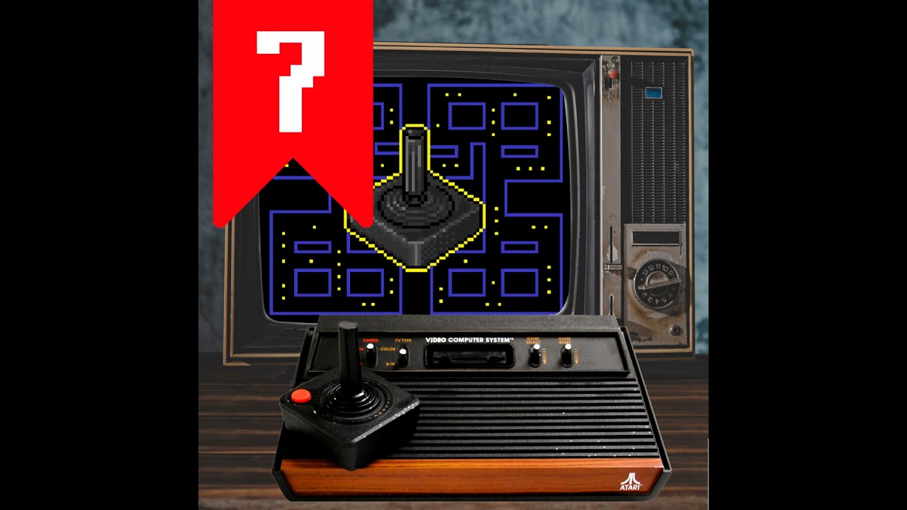 #7 - Década de 70: Atari 2600, Pac-Man e Adventure - A Era Dourada dos Cartuchos