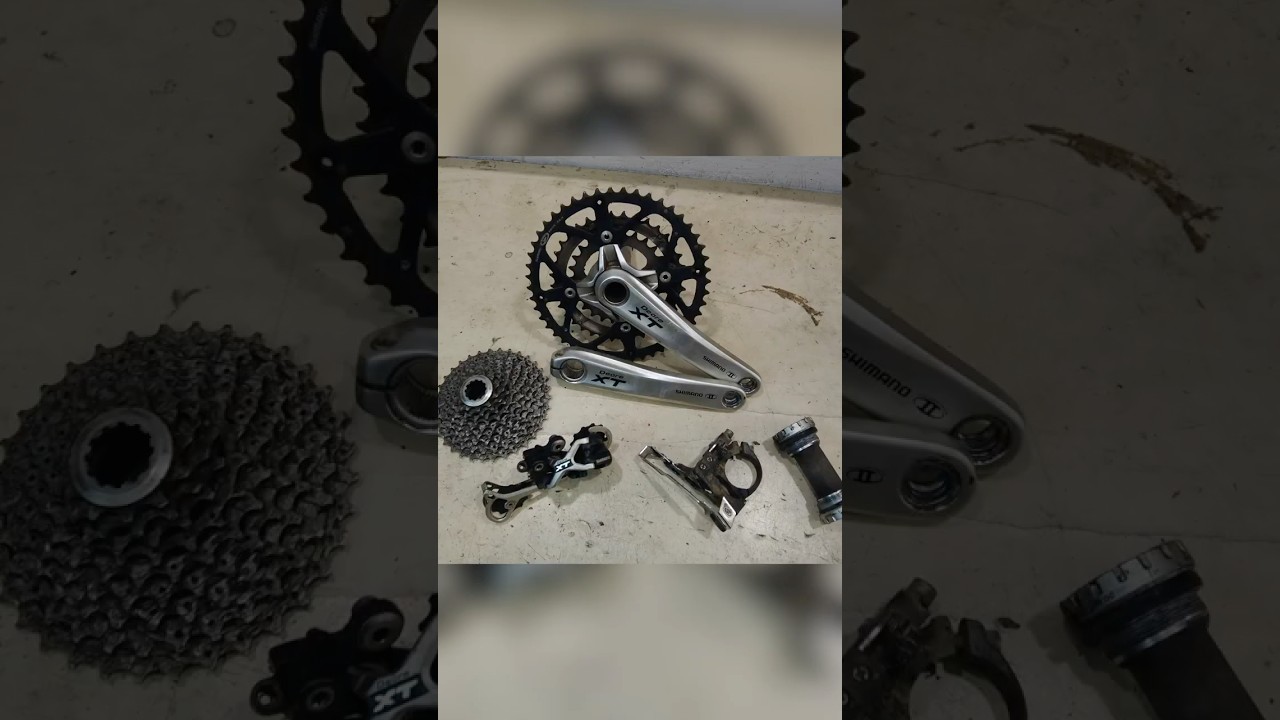 Deore XT 3x9 Drivetrain Disassembly