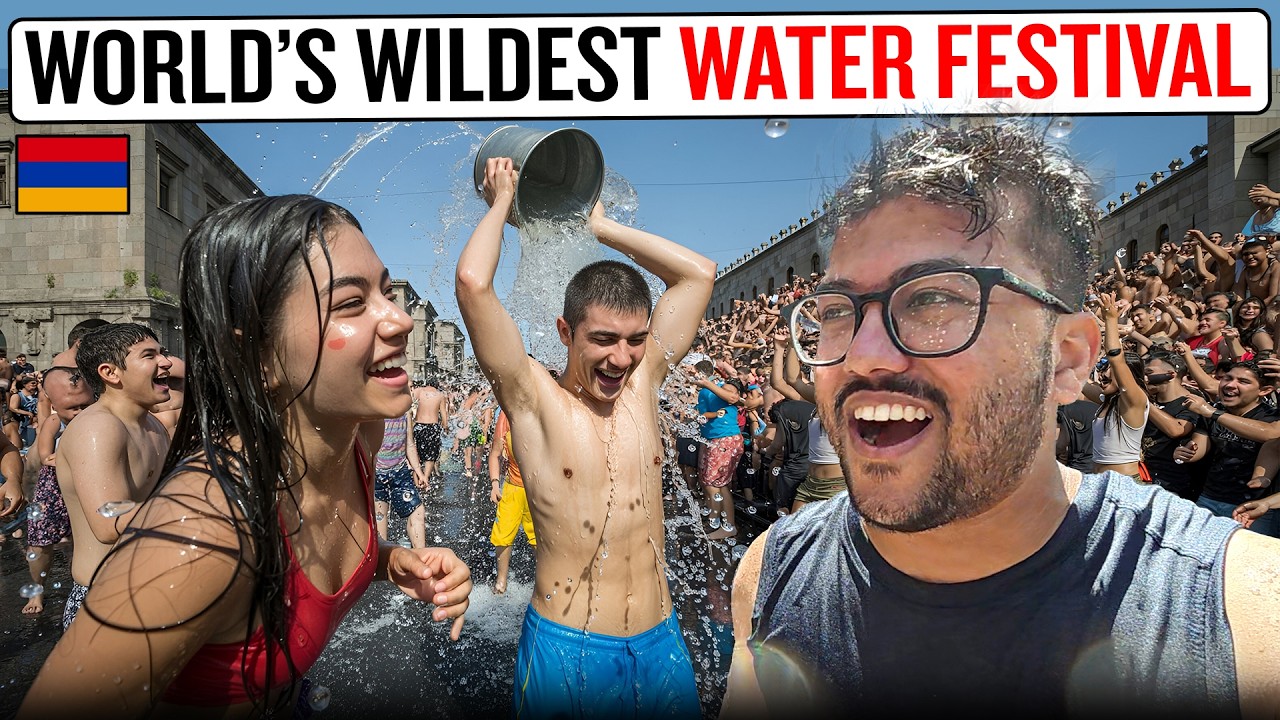 Even Holi Isn’t This Wild – Armenia’s Water Festival Shocks Me!