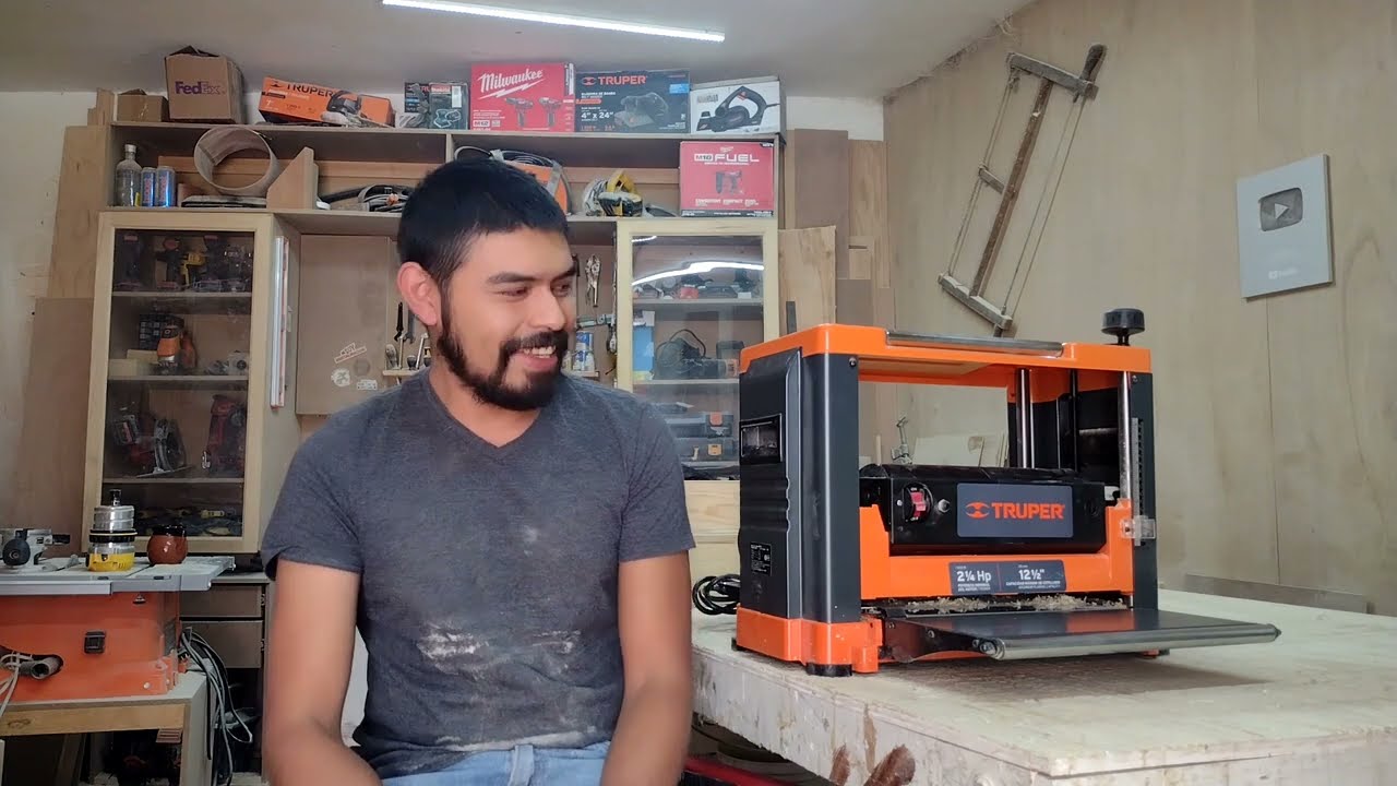 cepillo de banco Truper (modelo CEP-12)