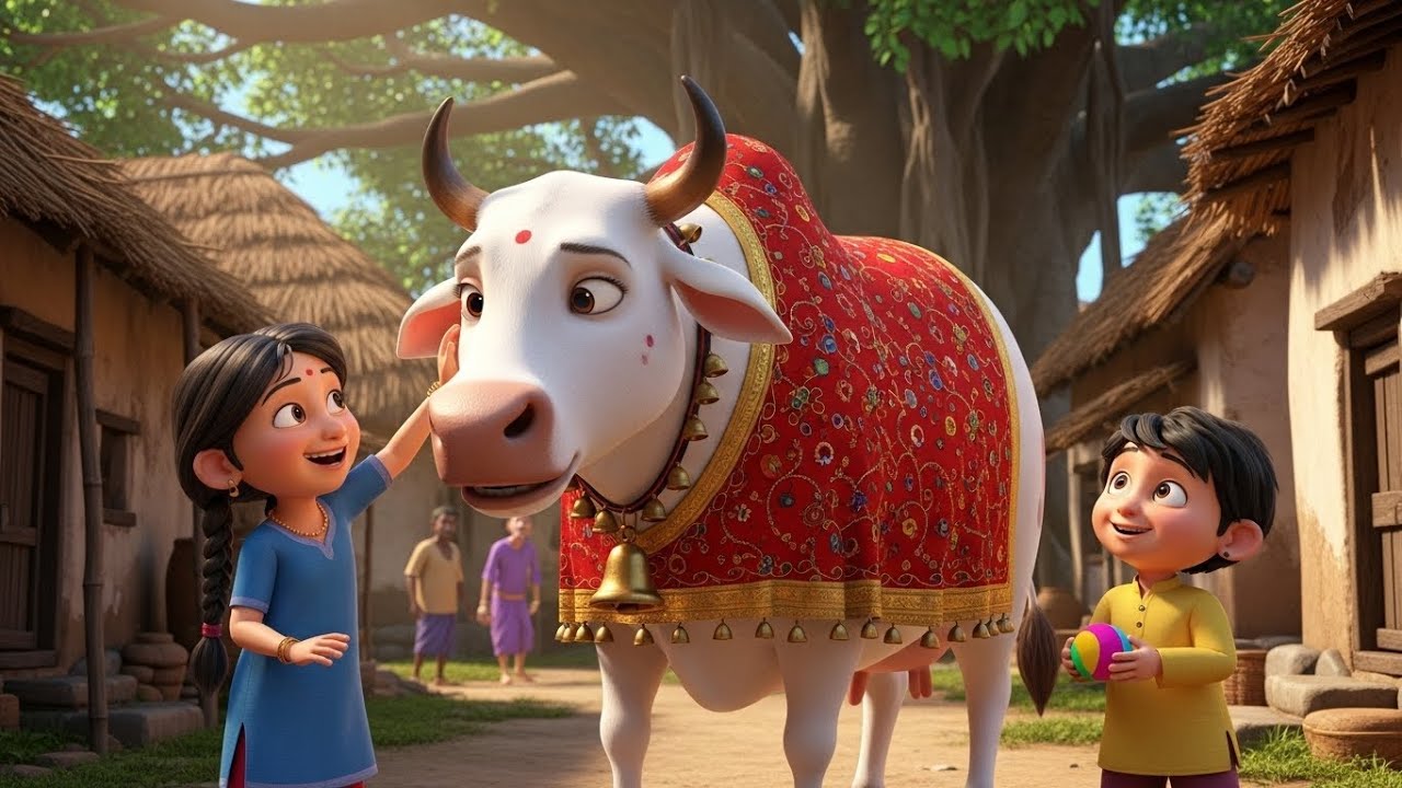 Gaiya Meri Gaiya | Super Cute & Funny Cow Song | Most Famous & Viral Kids Song | Gaiya Meri Aati Hai
