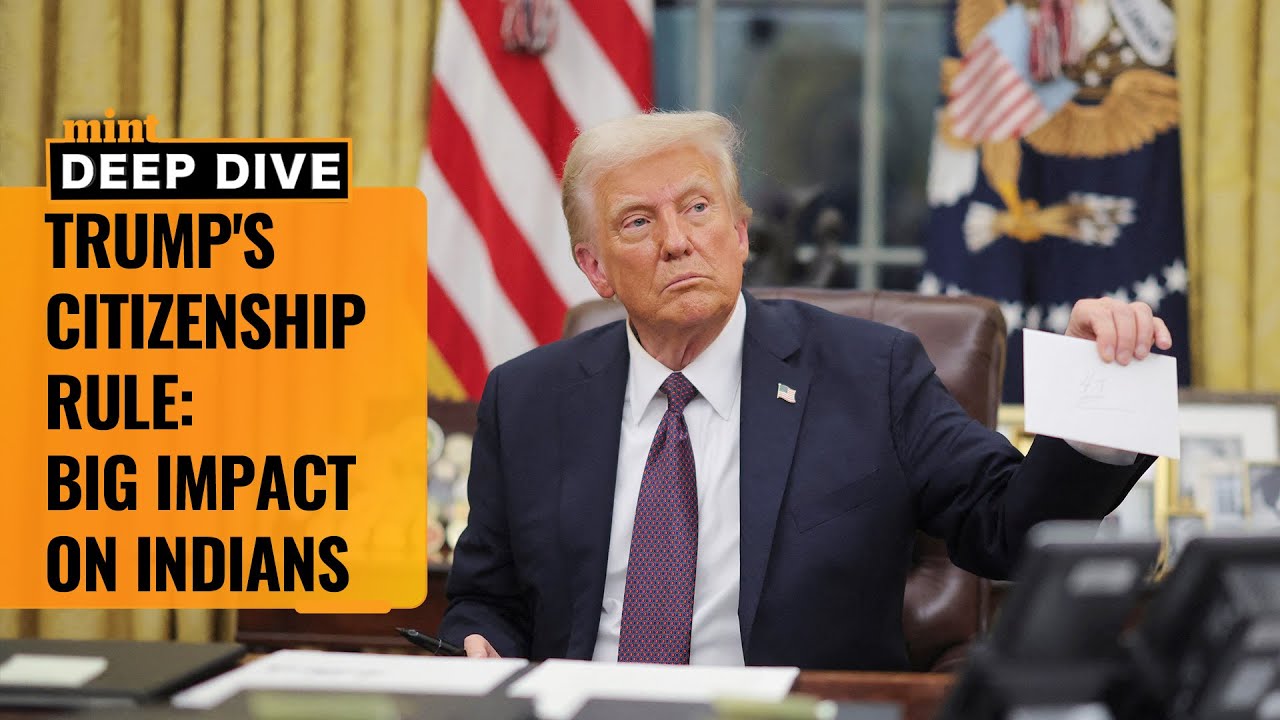 How Trump's No Birthright Citizenship Rule Will Impact Millions Of Indians On Work Visas Like H1B