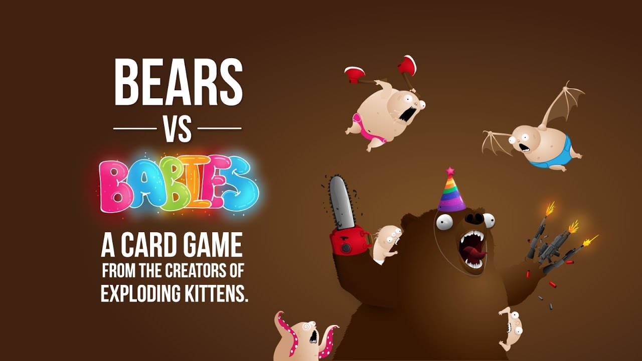 Bears vs Babies - A card game from the creators of Exploding Kittens