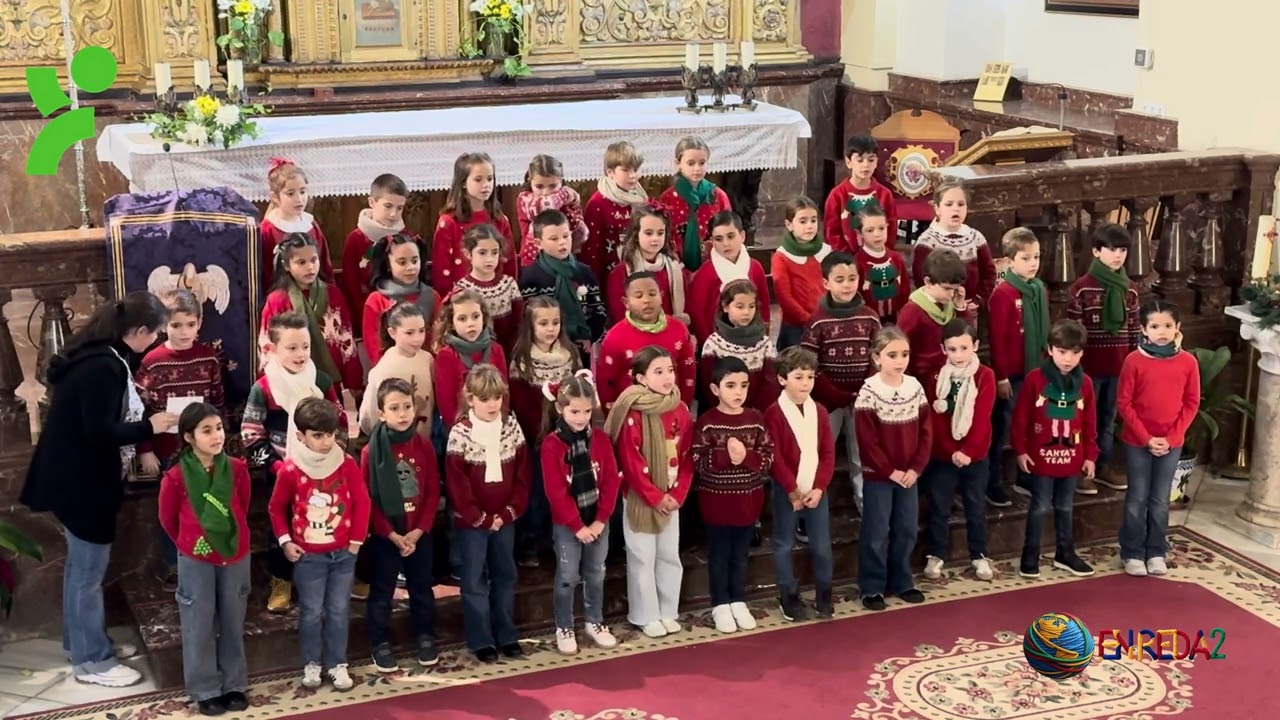 Actuación de Navidad de 2º de primaria.