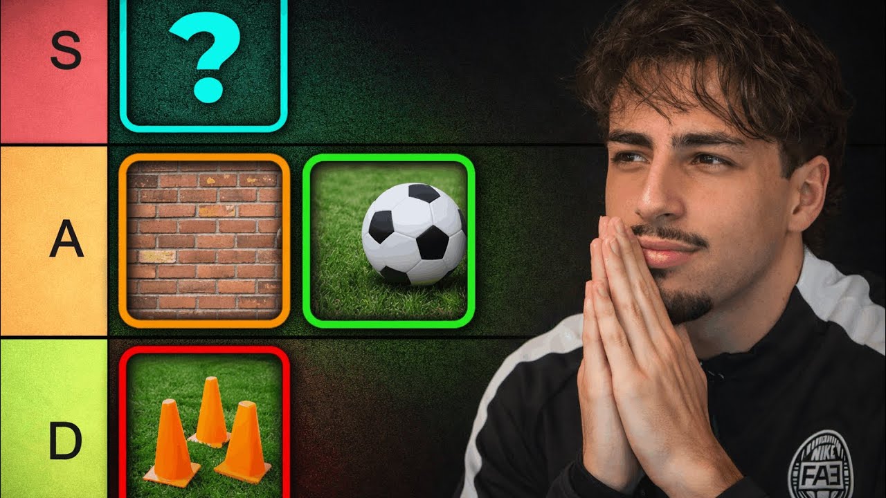 Expert Footballer Ranks BEST Drills to Become a Pro