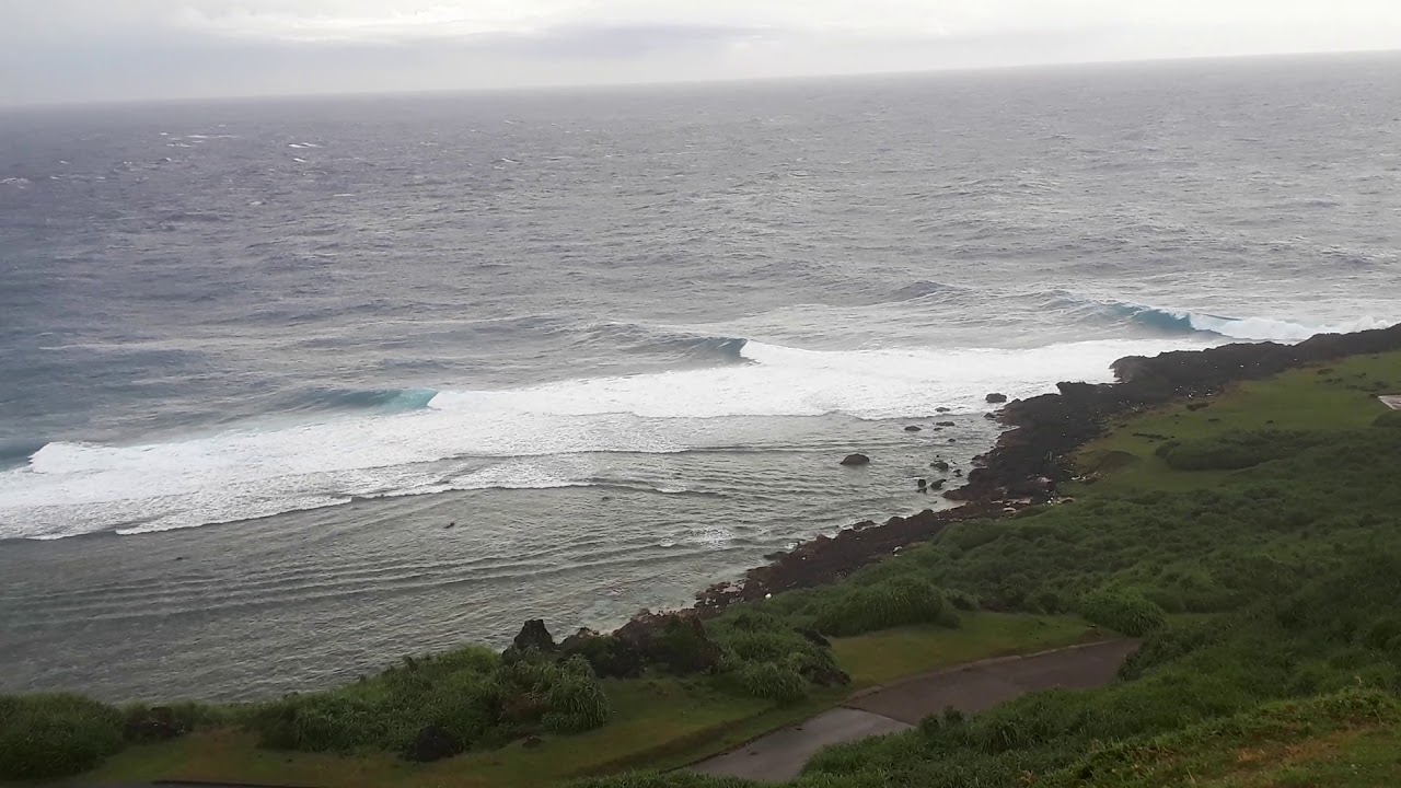 Surfing Okinawa Japan