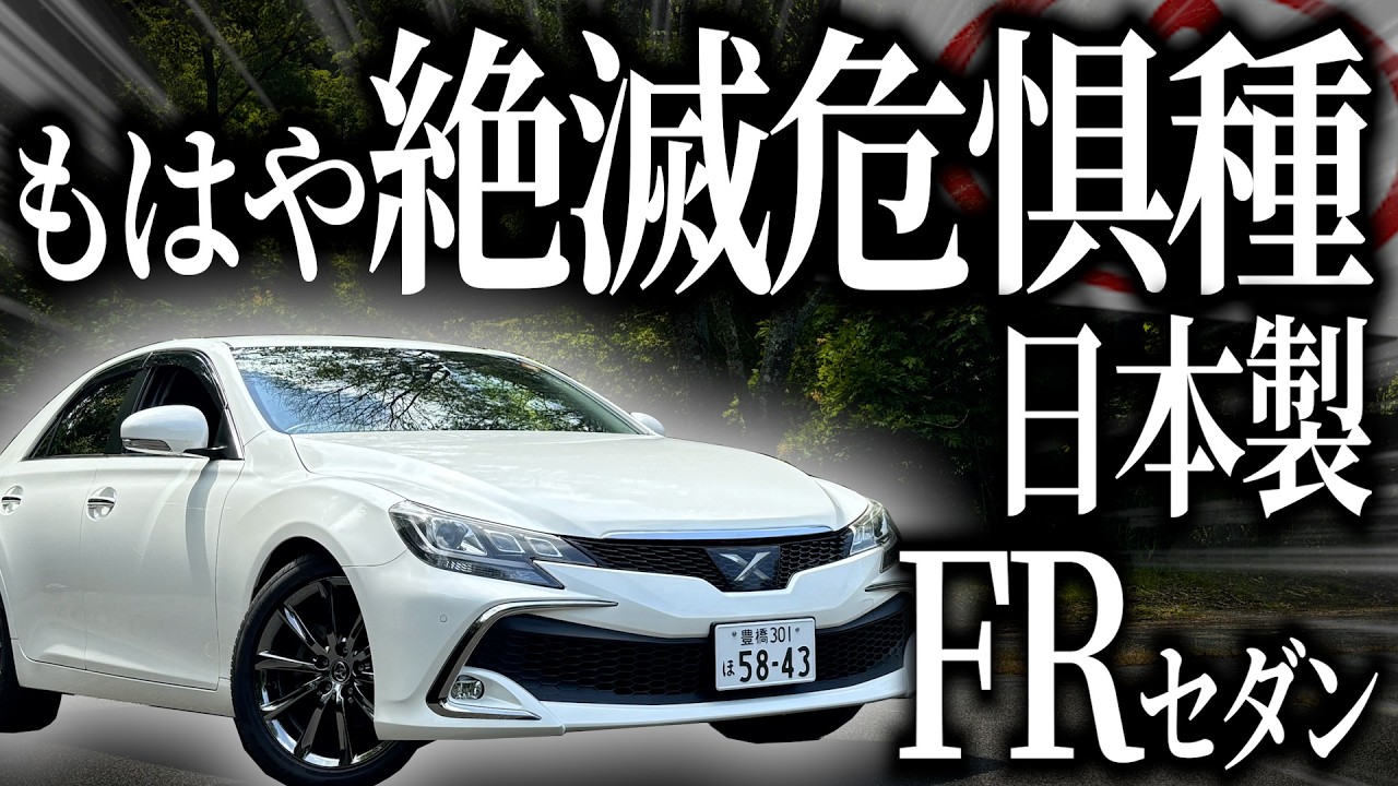 今や絶滅危惧種！純国産FRセダンのマークＸ250RDSが超素直な挙動で万能すぎたわ！！【一人称でわかるマークＸ250 RDS】