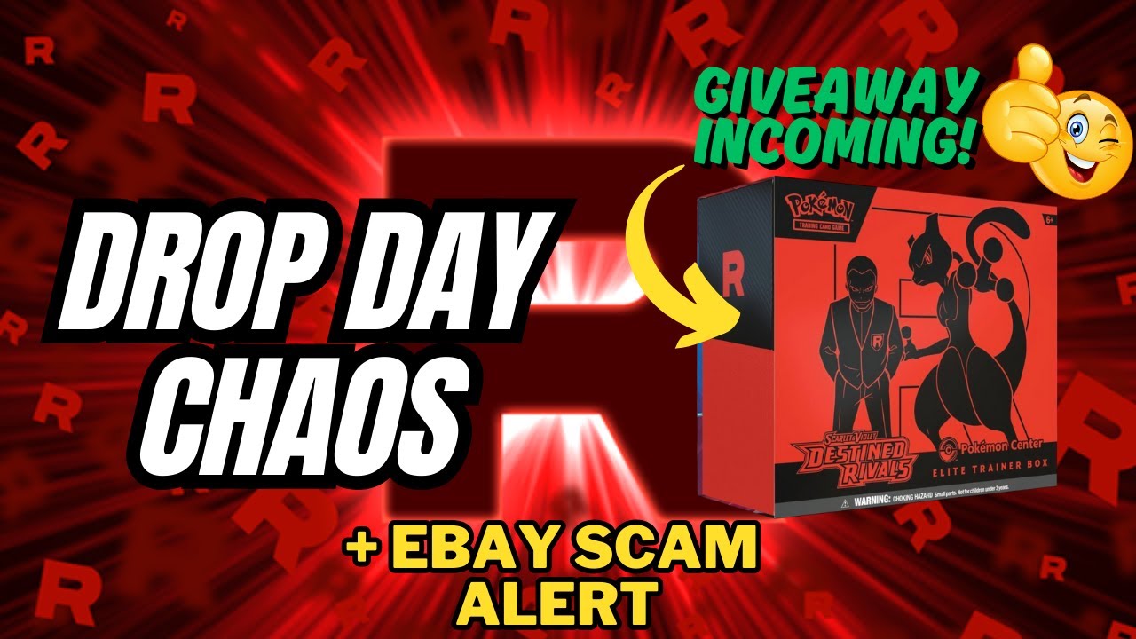 ETB Secured! Pokemon Center Destined Rivals Pre-Order Day Chaos! + DO NOT FALL FOR THIS EBAY SCAM!