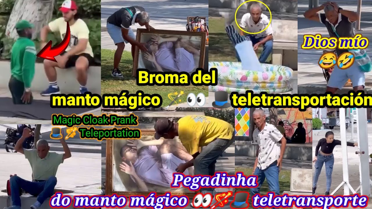 Broma del hombre misterioso / pegadinha do homem misterioso / Mystery Man Prank