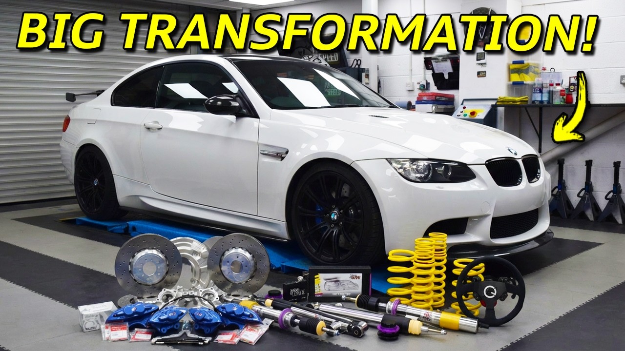Мы превратили 14-летний BMW M3 в СОВРЕМЕННОГО МОНСТРА! (Тормоза F82 + KW + KMP)