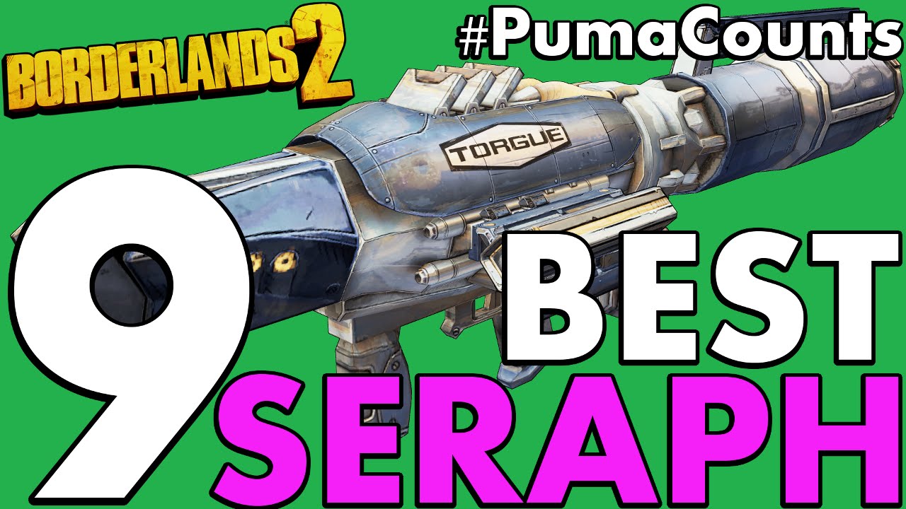Top 9 Best Seraph Guns and Weapons in Borderlands 2 #PumaCounts