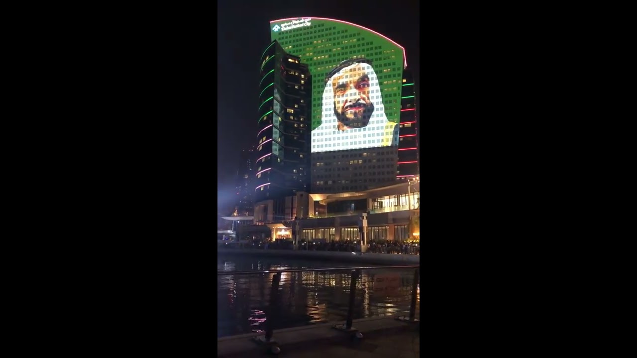 National anthem sing by kids at festival city dubai