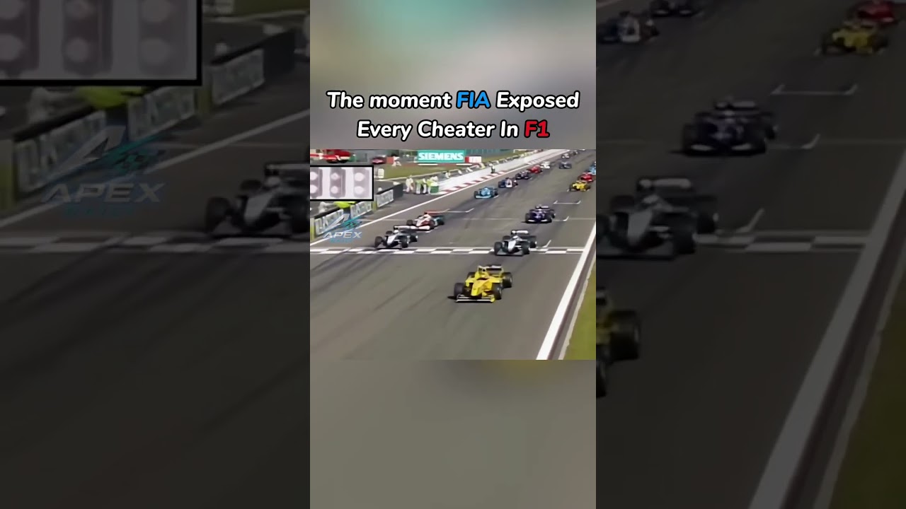 The Moment FIA Exposed Every Cheater in F1 😳