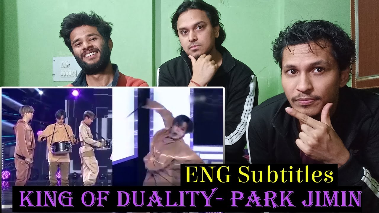 Indian reaction to king of duality park jimin