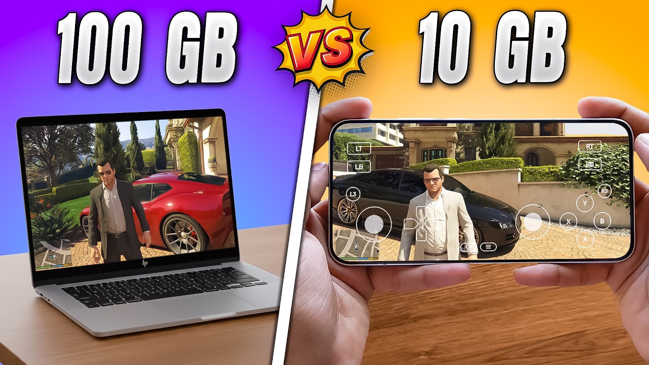 Original GTA 5 vs GTA 5 Lite - NO Difference ?! 😱