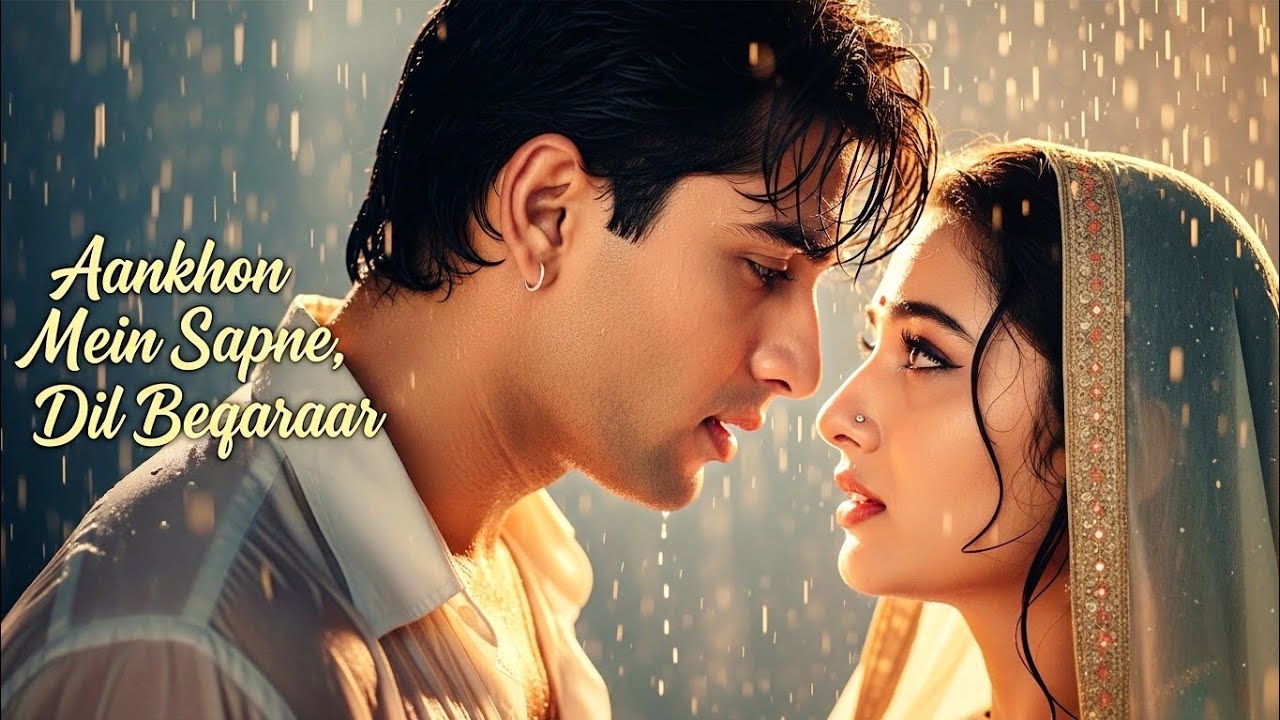 Aankhon Mein Sapne, Dil Beqaraar | New Hindi Sad Romantic Love Song 2025 | 90s Bollywood Evergreen