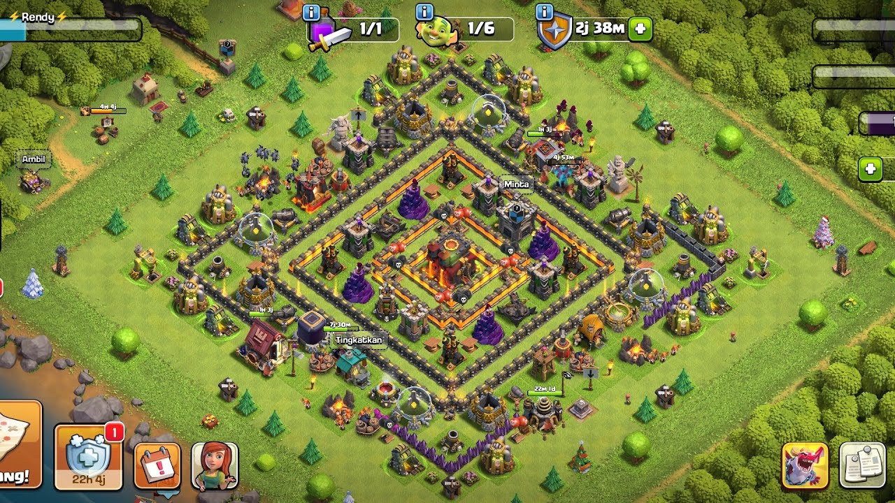 Cari Emas & Eliksir Buat Upgrade Wall - Clash of Clans