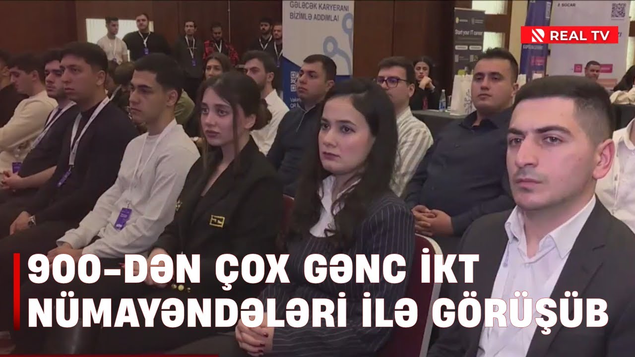 900-dən &ccedil;ox gənc İKT n&uuml;mayəndələri ilə g&ouml;r&uuml;ş&uuml;b - Sərgi İRİA-nın təşkilat&ccedil;ılığı ilə baş tutub