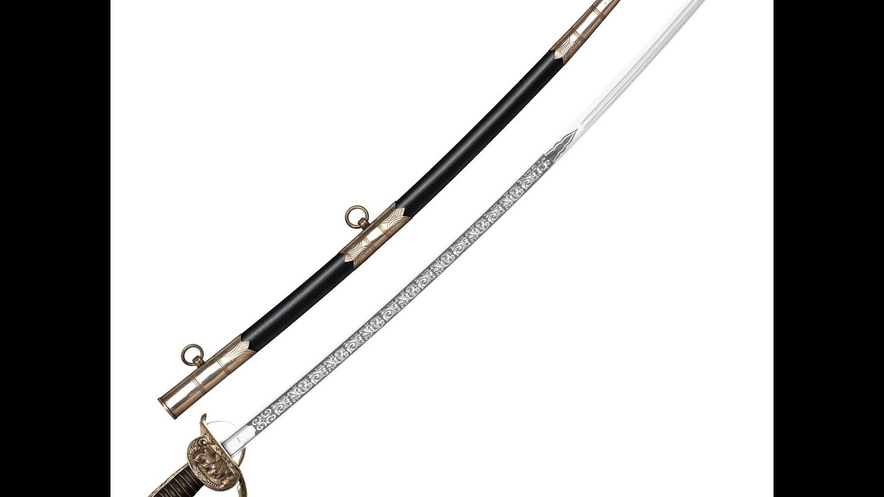 Cold Steel Civilian Saber unboxing and cutting