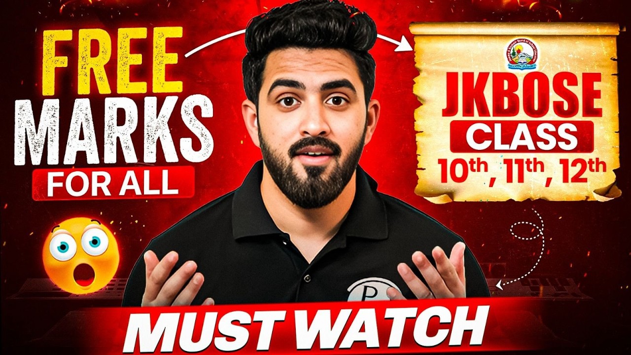 Free Marks For All Jkbose Class 10th, 11th, 12th Students 😱 | Exam Date & Datesheet? | Jkbose Wallah