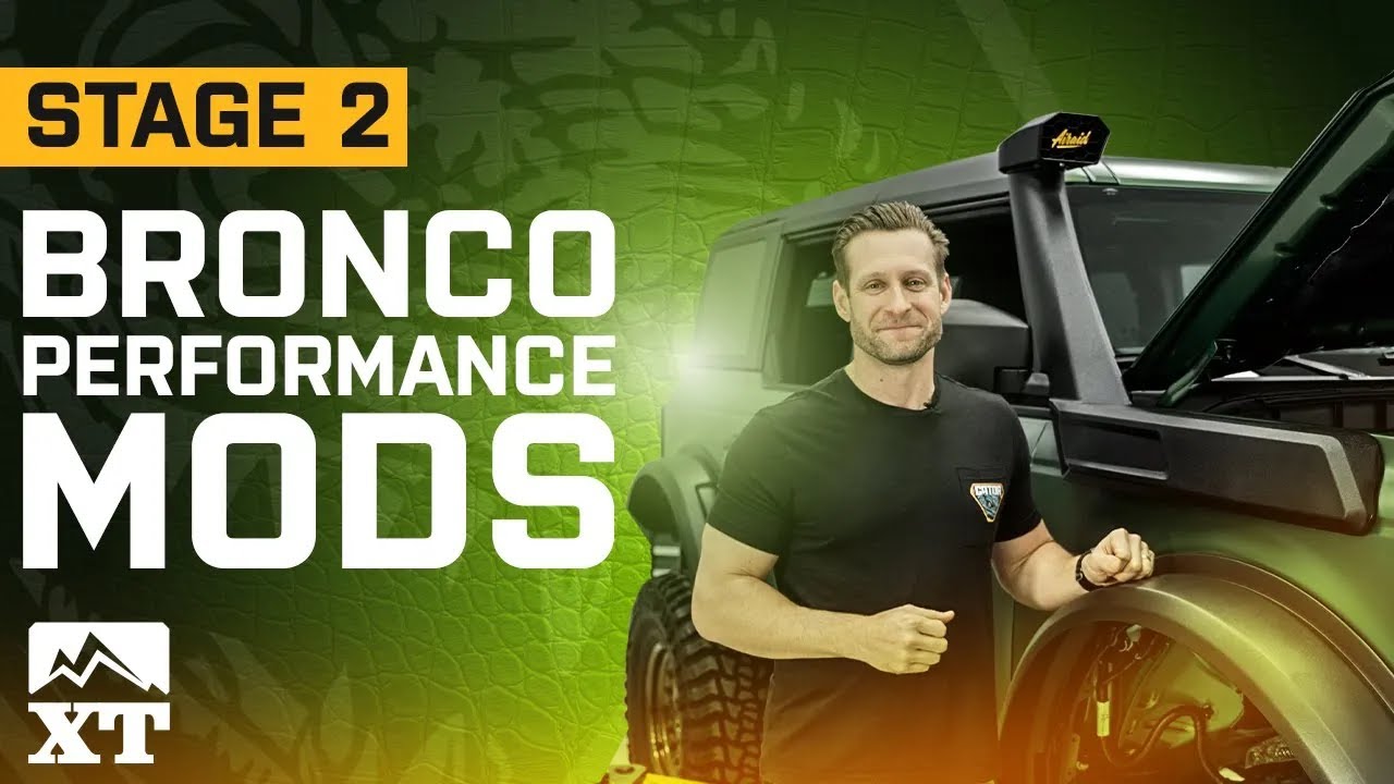 2023 Ford Bronco Build | Airaid Snorkel, AWE Exhaust & Mishimoto Performance Mods! - STAGE 2