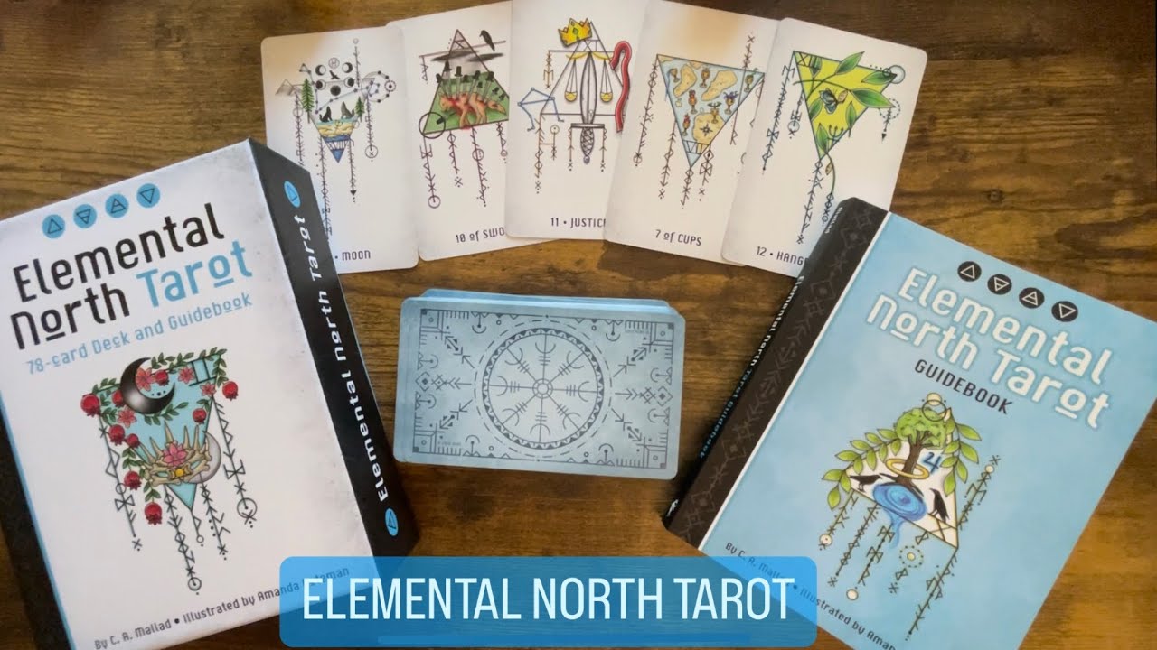 Elemental North Tarot |⭐️Pre-Release⭐️| Full Flip Through