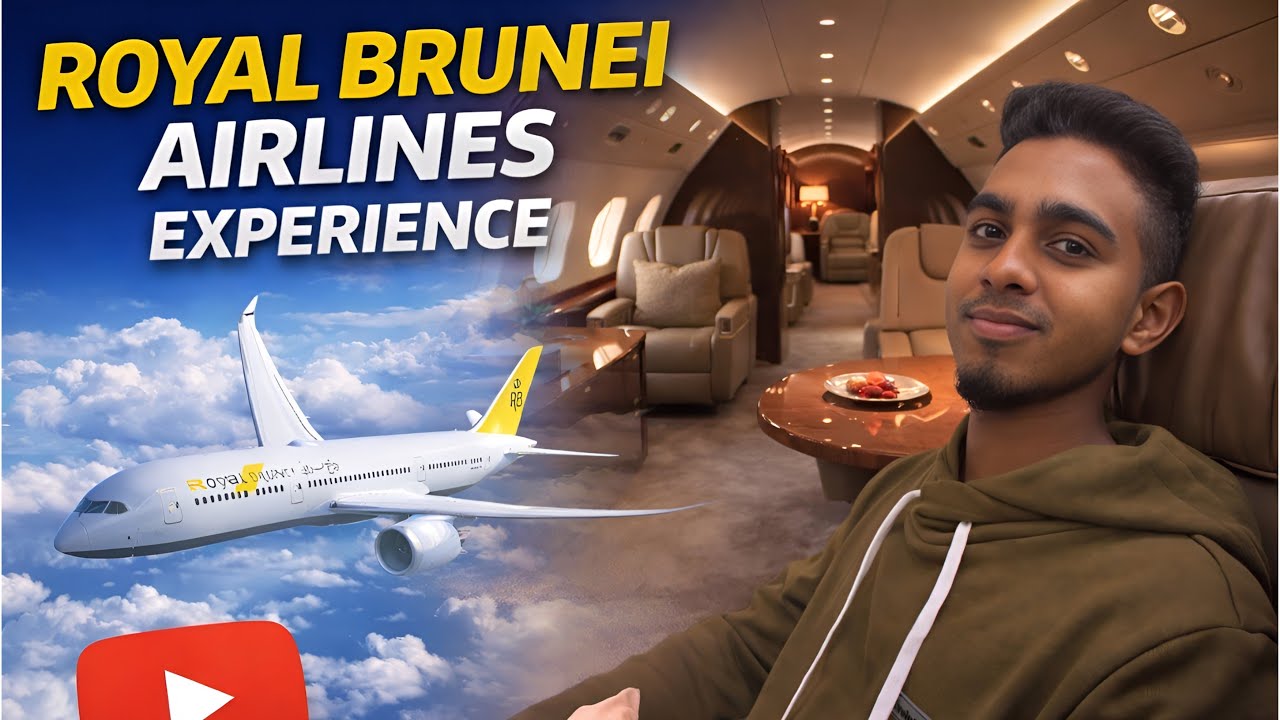 From Brunei to Chennai 🇧🇳➡️🇮🇳 | Royal Brunei Airlines Experience | HANIF'S VIEW