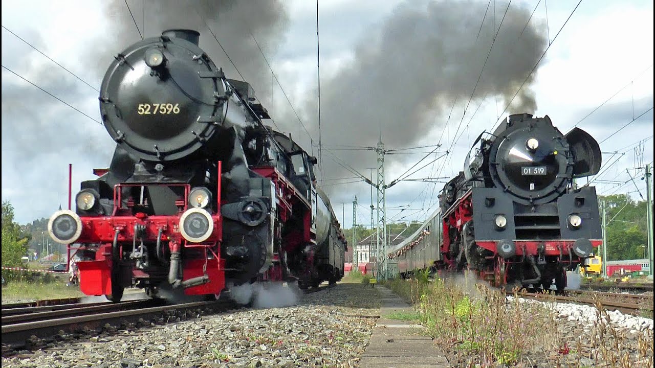 Dampf total in Rottweil - die 14. Dampftage der Eisenbahnfreunde Zollernbahn 2023