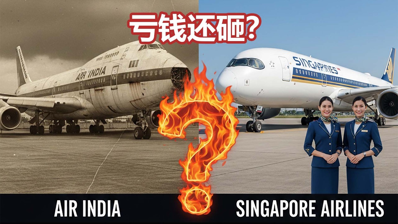 印度航空年年亏损，为何新航还抢着送钱？这不是投资，这是一场赌上国运的20年豪赌！