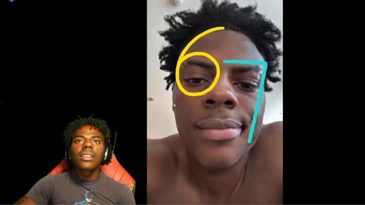 iShowSpeed Reacts To His Face Being Drawn With &ldquo;67&rdquo; 😭