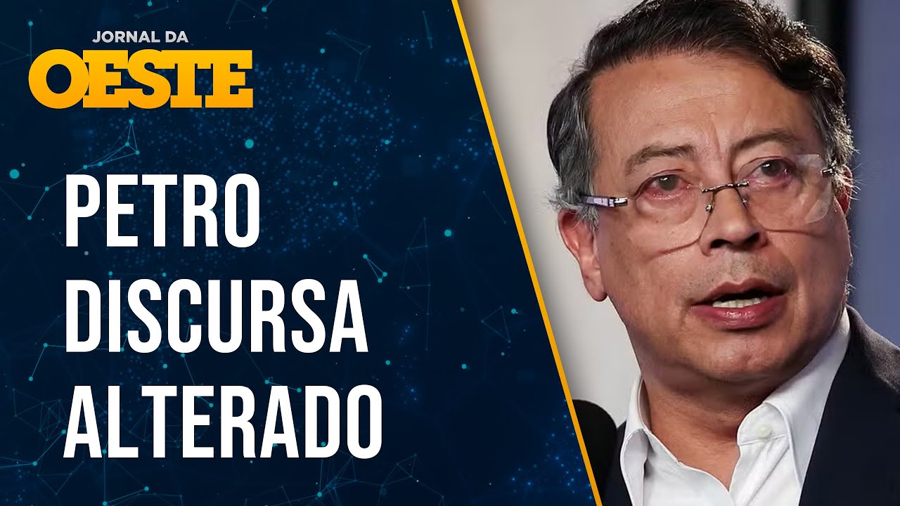 Presidente da Colômbia viraliza ao apresentar fala arrastada e saliva escorrendo